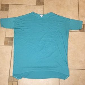 LulaRoe Turquoise Irma in Large